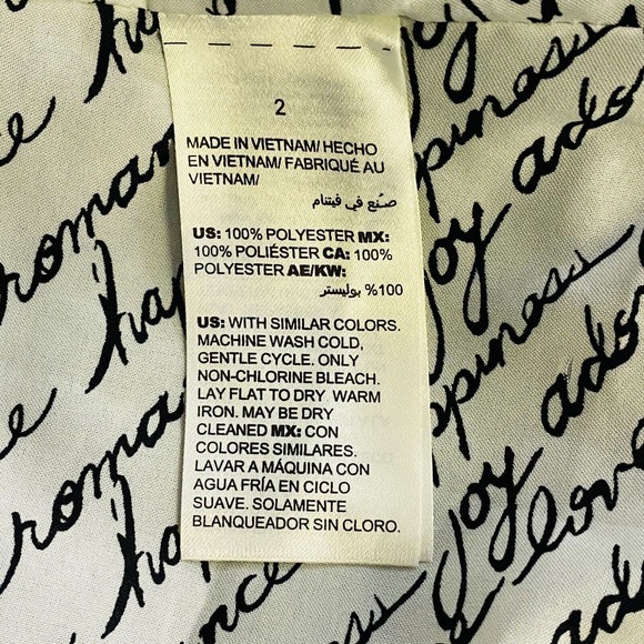 Womens Chicos Size 2 US 12/14 Pleat Back Jacket Black‎ Polyester 3/4 Sleeve - Picture 5 of 5